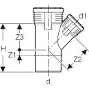 Geberit 390533141 Silent-PP Abzweig 45Gr d110/75