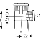 Geberit 390547141  Silent-PP Abzweig 87,5Gr d110/40