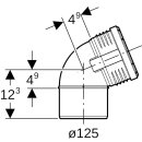 Geberit 39062323141 Arc silencieux en PP 67,5Gr d125