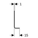 Geberit 457888261  Kombifix Fu&szlig;st&uuml;tzenset