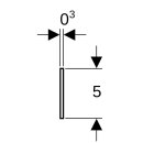 Geberit 461036001  GIS Trennstreifen
