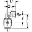 Geberit 651271001  PushFit &Uuml;bergangswinkel 90Gr mit IG