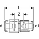 Geberit 65161650001 R&eacute;duction PushFit pvdf d20-16