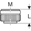 Geberit 652483001  Kappe mit Schnellverschluss Ms