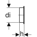 Geberit 853620921  Schutzstopfen d125