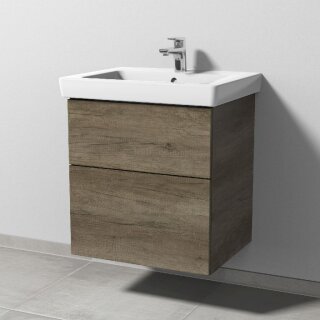 SANIPA SM61237 Waschtischunterbau mit Auszügen 3way