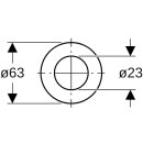 Geberit 891015001 Flachdichtung f&uuml;r Geberit Sp&uuml;lventil