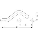 Geberit 20801 Arc en acier au carbone Mapress d12