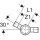 Geberit 21409  Mapress C-Stahl Kreuzst&uuml;ck 90Gr