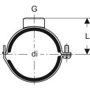 Geberit 315813261  Silent-db20 Rohrschelle ged&auml;mmt