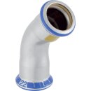 Geberit 34016  Mapress Edelstahl Bogen 45Gr d22