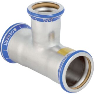 Geberit 34036 Mapress acier inoxydable pièce en T réduite