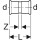 Geberit 34103  Mapress Edelstahl Muffe d22