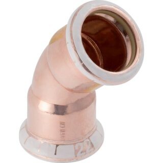 Geberit 34515 Mapress Archet en cuivre 45Gr (gaz) d18