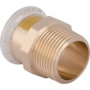 Geberit 34676 Mapress Kupfer &Uuml;bergang mit AG (Gas)