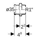 Geberit 34679 Mapress transition cuivre avec ag (gaz)