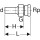 Geberit 35380 Mapress Transition en acier inoxydable Verschr.