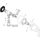 Hansgrohe 39882000 Robinet darr&ecirc;t fixe Robinet darr&ecirc;t mural Axor
