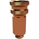 KEMPER J71091500000600 Axial-Entleerventil aus Rotguss