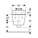 Geberit 146290SJ1 Geberit AquaClean Tuma Comfort