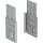 Geberit 243447JF1 Verl&auml;ngerung Seitenteil, zu Monolith