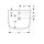Geberit 500227018 Smyle Waschtisch, 55x48cm