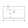 Geberit 500250018 Smyle Square Waschtisch, 90x48cm