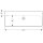 Geberit 500225018 Smyle Square Waschtisch, 120x48cm