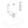 Geberit 500532011 Xeno2 Waschtisch, 90x48cm