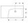 Geberit 500536011 Xeno2 Waschtisch m. Ablg. li, 90x48cm