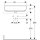 Geberit 500771012 VariForm Aufsatzwaschtisch, oval