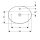 Geberit 500773012 VariForm Aufsatzwaschtisch, oval
