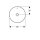 Geberit 500701012 VariForm Einbauwaschtisch, rund