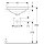 Geberit 500707002 VariForm Einbauwaschtisch, rund