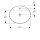 Geberit 500723002 VariForm Einbauwaschtisch, oval