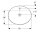 Geberit 500725002 VariForm Einbauwaschtisch, oval