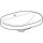 Geberit 500735012 VariForm Einbauwaschtisch, elliptisch