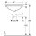 Geberit 500749012 VariForm lave-mains sous-plan, ovale