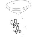 Geberit 500753002 VariForm Unterbauwaschtisch, oval