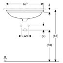 Geberit 500759012 VariForm Unterbau-WT, elliptisch
