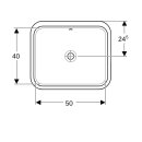 Geberit 500765012 VariForm Unterbau-WT, rechteckig