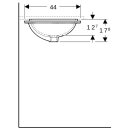 Geberit 500761002 VariForm Unterbau-WT, rechteckig