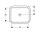 Geberit 500763002 VariForm Unterbau-WT, rechteckig