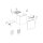 Geberit 500364JR1 Smyle Square US f&uuml;r HWB, m. 1 T&uuml;r li