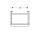 Geberit 500365001 Smyle Square US f&uuml;r WT, m. 1 T&uuml;r re