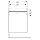 Geberit 500365001 Smyle Square US f&uuml;r WT, m. 1 T&uuml;r re
