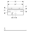 Geberit 500505431 Xeno2 Unterschrank f. WT, 1 Schubl.