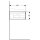 Geberit 500508011 Xeno2 Unterschrank f. WT, 1 Schubl.