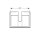 Geberit 500505001 Xeno2 Unterschrank f. WT, 1 Schubl.