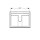 Geberit 500506431 Xeno2 Unterschrank f. WT, 2 Schubl.